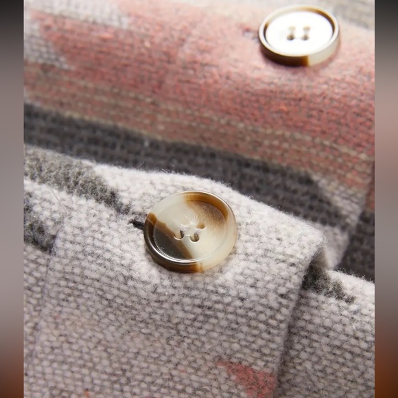 🌵Aztec/Tribal Pattern Western Jacket - Timeless Vintage Long Sleeve Jacket - Picture 8 of 13